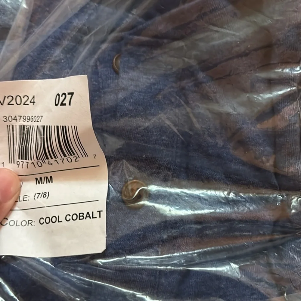New in Bag Boys Cobalt Blue Henley Long Sleeve